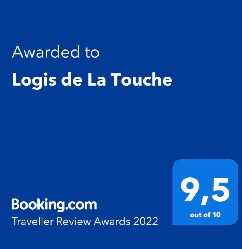 Logis De La Touche Panzió Saint-Hilaire-des-Loges Kültér fotó